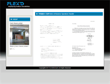 Tablet Screenshot of flexd.com